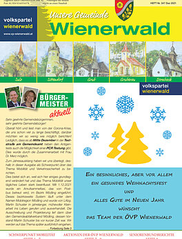 Unsere Gemeinde Wienerwald - Herbst 2021