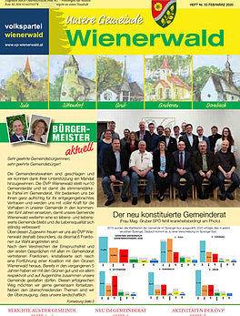 Unserer Gemeinde Wienerwald - Feb/März 2020